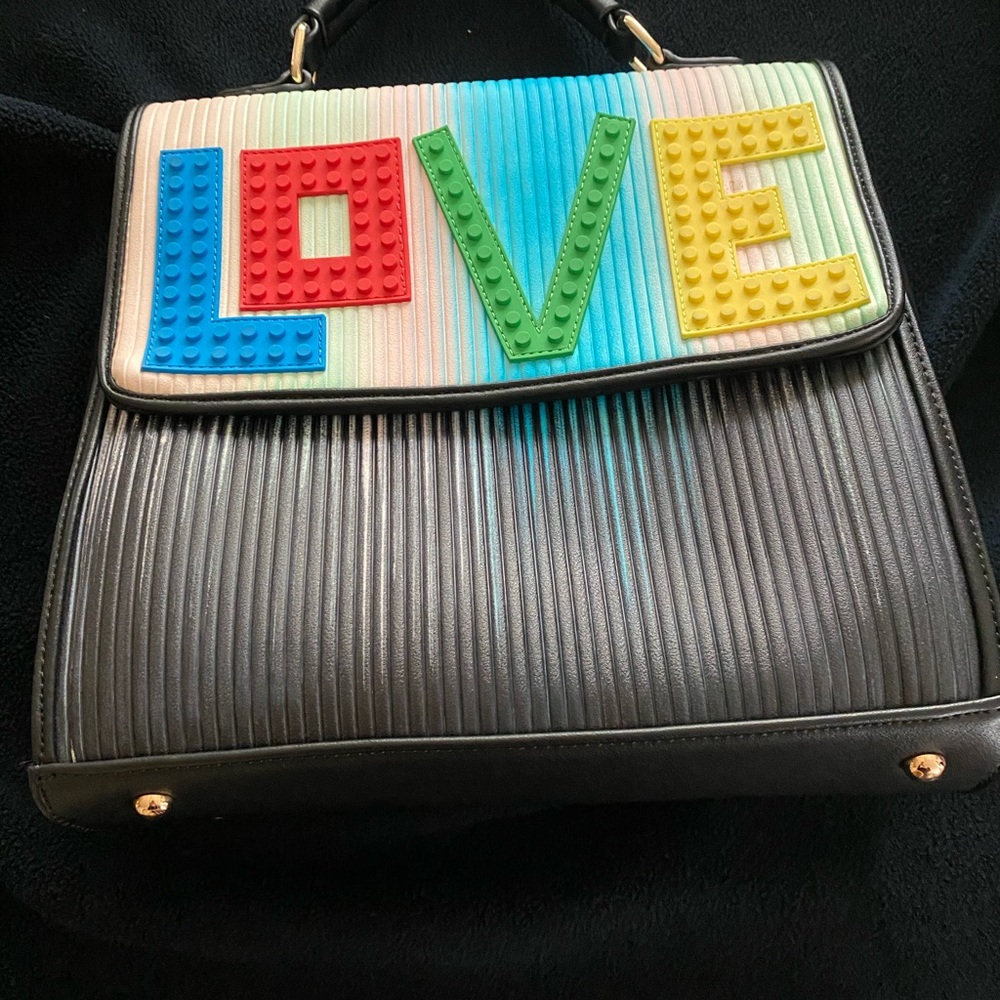 Lego Style Love Purse
